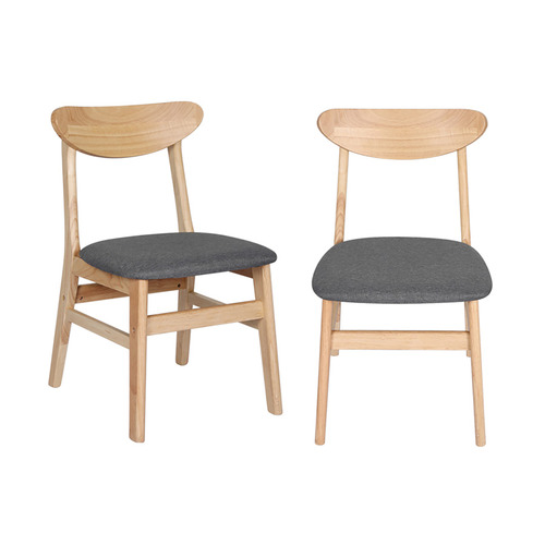 Rubberwood dining store chairs